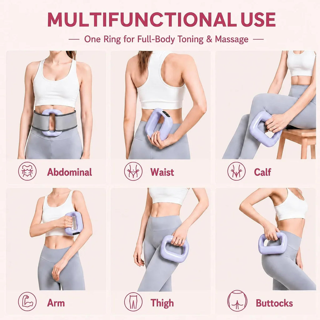 Portable Fascia Ring Massager