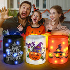 Halloween Candy Bag For Kids Scary Pumpkin Face