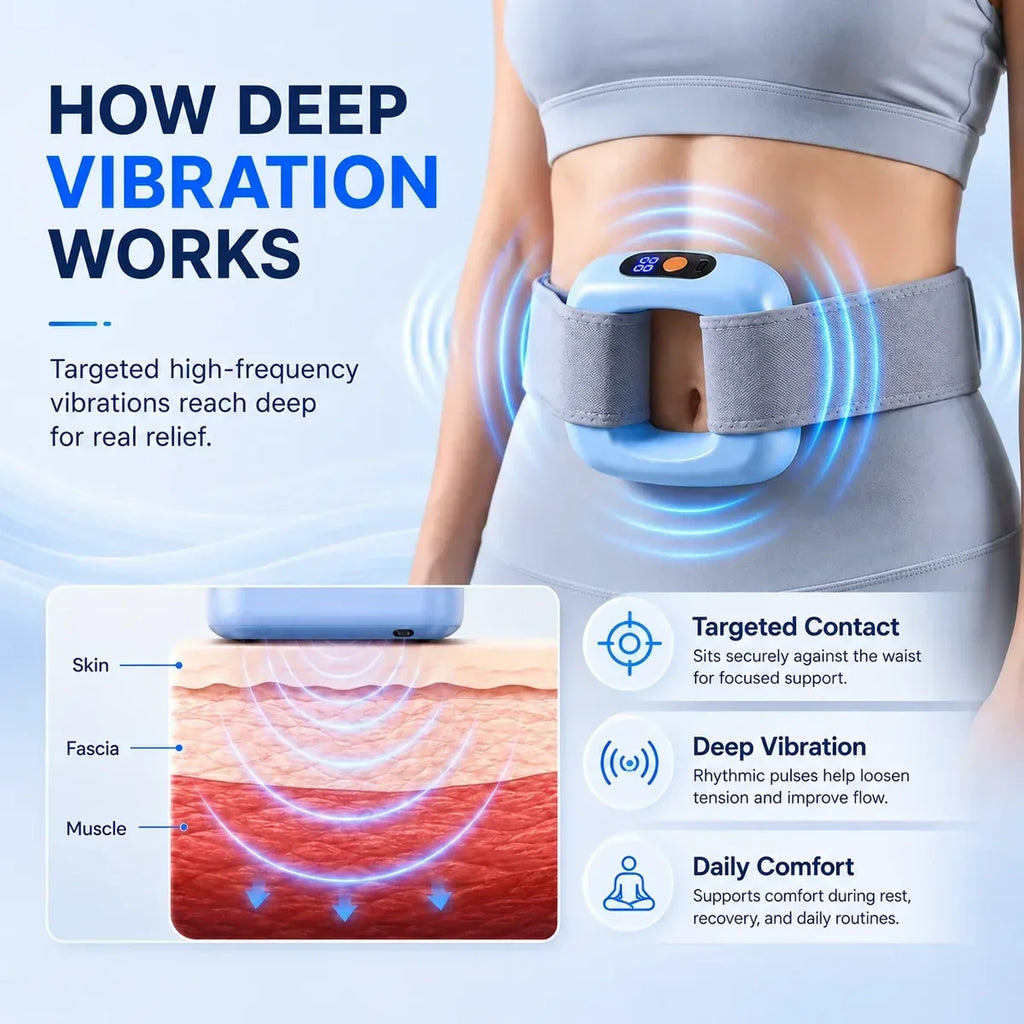 Portable Fascia Ring Massager